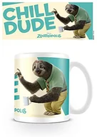 Kubki - Zootropolis Zoo tropolis ceramiczny kubek z angielską cytat z ZOO Mania ""Chill Dude"", wielokolorowa MG23918 - miniaturka - grafika 1