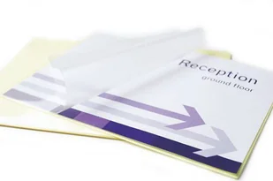 Fellowes FOLIA LAMINACYJNA SAMOPRZYLEPNA A3 2x80mic 53023 - Folie do laminatora - miniaturka - grafika 2