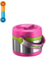 Termosy - Emsa termos do żywności Mobility Kids 0,65l 515861 różowo-zielony - miniaturka - grafika 1