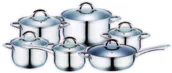 Zestawy garnków i patelni - Bergner Zestaw garnków JUMBO - miniaturka - grafika 1