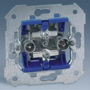 Kontakt Simon Gniazdo ścienne Simon 82 antenowe RTV SAT końcowe Pojedyncze (moduł) 75466-69 - Gniazdka elektryczne - miniaturka - grafika 3