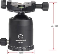 Głowice do statywów - Sunwayfoto FB-44DDHi - miniaturka - grafika 1