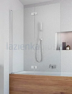 Radaway Essenza New Pnd parawan nawannowy 120cm prawy szkło przejrzyste 207212-0 - Parawany nawannowe - miniaturka - grafika 2