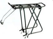 Bagażniki rowerowe - Bagażnik 24-28 regulowany alu IB czarny - miniaturka - grafika 1