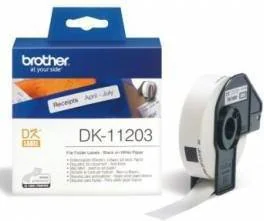 Brother Etykiety papier DK11203 17mm x87mm 300szt - Etykiety do drukarek - miniaturka - grafika 2