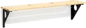 Meble do szkół i przedszkoli - AJ Ławka ścienna sosnowa o długości:1500mm 23638 - miniaturka - grafika 1