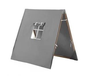 Kids Concept 201935 namiot do gry Szary - Worki na buty - miniaturka - grafika 2