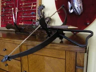 Repliki - broń - WŁOCHY OLBRZYMIA OKAZAŁA DREWNIANA KUSZA - miniaturka - grafika 1