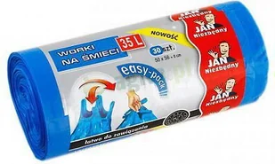 JAN Niezbędny Worki na odpady 35l Easy Pack (30 sztuk) - Worki na śmieci - miniaturka - grafika 2
