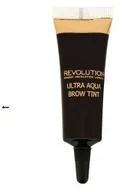 Pozostałe kosmetyki - Makeup Revolution Makeup Revolution Ultra Aqua Brow Tint farbka do brwi Dark 10g - miniaturka - grafika 1