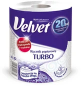 Ręczniki papierowe - Velvet RĘCZNIK PAPIEROWY TURBO zakupy dla domu i biura 59264085 - miniaturka - grafika 1