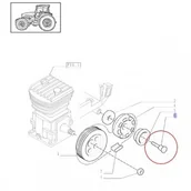 Części i akcesoria do maszyn rolniczych - NEW HOLLAND / CASE ŚRUBA PIASTY 82024060 - miniaturka - grafika 1