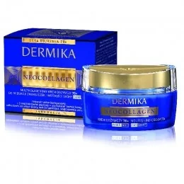 Dermika Neocollagen Multikolagenowy krem odżywczy 70+ na dzień i noc 50ml - Kremy do twarzy - miniaturka - grafika 2