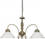 Lampy sufitowe - Rabalux Żyrandol klasyczna OPRAWA wisząca ART DECO MARIAN 2703 IP20 Patyna biały - miniaturka - grafika 1