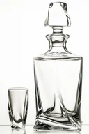 Karafki - Crystal Julia Karafka i 6 sztuk kieliszków do wódki 4396) - miniaturka - grafika 1