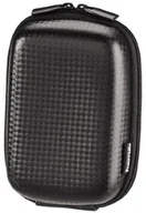 Akcesoria fotograficzne - Hama Carbon Style 60 L twardy pokrowiec na aparat fotograficzny, czarny 00023142 - miniaturka - grafika 1