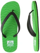 Klapki i japonki męskie - Reef CHIPPER GREEN czarny - miniaturka - grafika 1