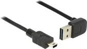 Kable USB - Delock Kabel USB 2.0 83543 [1x Złącze męskie USB 2.0 A 1x Złącze męskie mini-USB 2.0 B] 1 m czarny - miniaturka - grafika 1