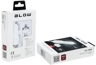 Blow Ładowarka samochodowa 5V 2,1A 12-24V iPhone 4 75-736# - Ładowarki samochodowe - miniaturka - grafika 2