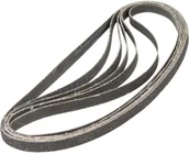 Materiały ścierne - Ferm Papier ścierny pas zestaw wielkość ziarna 40 80 120 DxS) 455 mm x 13 mm EFA1004 1 zest - miniaturka - grafika 1