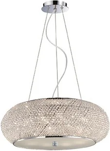 Ideal Lux PASHA SP10 CROMO oprawa wisząca 10 x 40W E14 82196 082196 - Oprawy, klosze i abażury - miniaturka - grafika 2