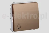 Wyłączniki światła i elektryczne - Kontakt Simon KONTAKT - SIMON S.A. Przycisk dzwonek Basic moduł BMD1A.01/29 - miniaturka - grafika 1