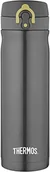 Kubki termiczne - Thermos kubek termiczny zabezpieczony przed wyciekaniem, ze stali nierdzewnej, 470 ml, czarny (antracytowy) 185198 - miniaturka - grafika 1