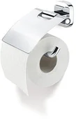 Stojaki i wieszaki na papier toaletowy - Tiger 1306630346 Ramos uchwyt na papier toaletowy z pokrywką, chrom - miniaturka - grafika 1