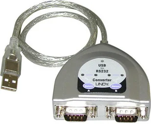LINDY Lindy USB 2.0 to Serial Adapter Cable (42889) - Adaptery i przejściówki - miniaturka - grafika 2