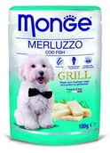 Mokra karma dla psów - Monge Dog Grill Dorsz 100G - miniaturka - grafika 1