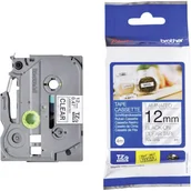 Etykiety do drukarek - Brother Taśma do nadruku TZE TZE131S 12 mm x 4 m Kolor taśmy: Przezroczysty / Ko - miniaturka - grafika 1