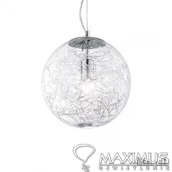 Oprawy, klosze i abażury - Ideal Lux MAPA MAX SP1 D40 oprawa wisząca 1 x 60W E27 45122 045122 - miniaturka - grafika 1