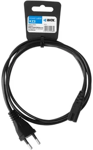 Kabel zasilający I-BOX KABEL ZASILAJĄCY EURO 2-PIN AUDIO-RTV VDE 3X0,75MM IKZ3 - Kable komputerowe i do monitorów - miniaturka - grafika 2
