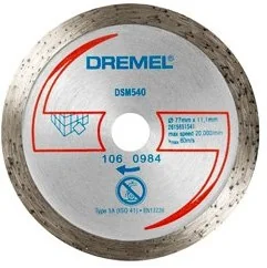 Dremel Diamentowa tarcza tnąca do płytek 2615S540JA - Tarcze do pił - miniaturka - grafika 5
