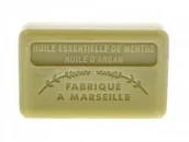 Mydła - Foufour Mydło marsylskie mięta/ olej arganowy - 2867-0 - miniaturka - grafika 1