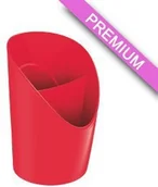 Akcesoria na biurko - Esselte Pojemnik na długopisy Europost Vivida czerwony ES585-3 - miniaturka - grafika 1