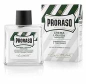 Balsamy po goleniu - PRORASO Green Odświeżający krem po goleniu 100 ml - miniaturka - grafika 1
