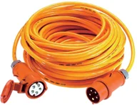 Przedłużacze i rozgałęźniki - As-Schwabe Przedłużacz 60562 [ Złącze męskie CEE Złącze CEE ] 25 m pomarańczowy - miniaturka - grafika 1
