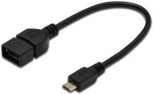 Assmann Kabel OTG USB-Kabel USB 0,2 m AK-300309-002-S - Kable USB - miniaturka - grafika 7