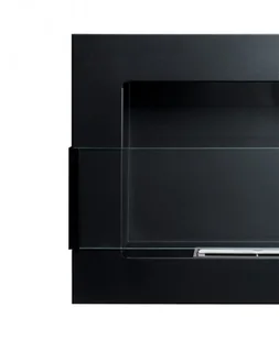 Ecofire wiszący 900x400 Czarny z szybą - Wkłady kominkowe - miniaturka - grafika 4
