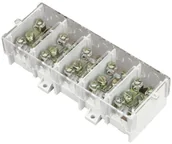 Inne akcesoria elektryczne - Pawbol Odgałęźnik instalacyjny 5x35/16 szary E.4102 - miniaturka - grafika 1