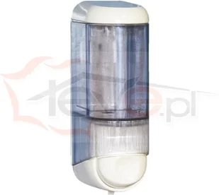 Merida Dozownik mydła MINI pojemność 170 ml TRANSPARENT D4P - Dozowniki papieru i mydła dla firm - miniaturka - grafika 2