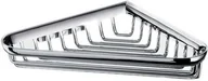Akcesoria łazienkowe - Emco System 2 Koszyk trójkątny na gąbki wiszący chrom (354500102) - miniaturka - grafika 1