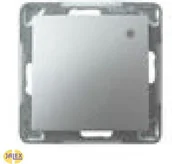 Wyłączniki światła i elektryczne - Ospel Impresja Modul Metalik Łącznik krzyżowy ŁP-4Y/m/18 - miniaturka - grafika 1