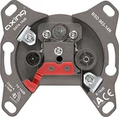 Kable - Axing BSD 963-14 gniazdo multimedialne przelotowe 14 dB (Data, TV, R) BSD96314N - miniaturka - grafika 1