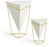 Dekoracje domu - Umbra Doniczka Trigg 2 szt. 1004372-524 - miniaturka - grafika 1