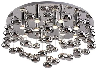 Azzardo Lampa wisząca Luvia 80 by 2172-6X-D80 - Lampy sufitowe - miniaturka - grafika 2