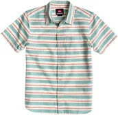 Koszulki dla chłopców - Quiksilver koszula dziecięca HAANO SS YOUTH BLK0 - miniaturka - grafika 1