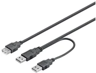 Kable USB - Wentronic USB Cable (2 X wtyk A na tulei A) 0,3 m - miniaturka - grafika 1