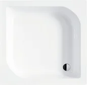 Brodziki prysznicowe - PMD Piramida Besco Ares 80x80 BAA-80-KW - miniaturka - grafika 1